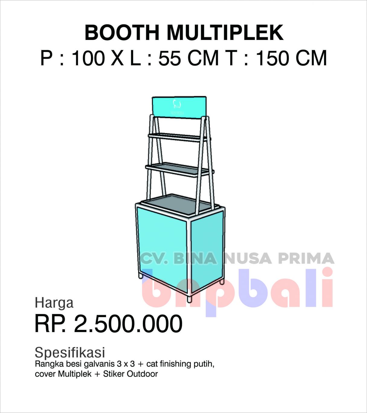 booth container bali 10